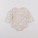 Vertbaudet - combinaison beige - 6 mois