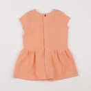 IKKS - robe orange fluo - 18 mois