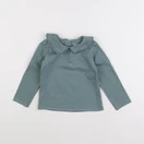 Vertbaudet - tee-shirt vert - 2 ans