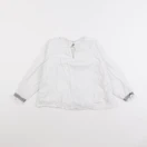 Vertbaudet - blouse blanc, noir - 6 ans