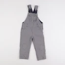 Vertbaudet - salopette gris - 2 ans