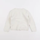 Vertbaudet - gilet blanc - 24 mois