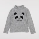 Vertbaudet - pull gris - 5 ans