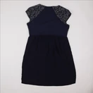 Envie de fraise - robe grossesse bleu, or - 40