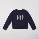 IKKS - sweat bleu - 8 ans