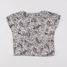IKKS - tee-shirt blanc, violet - 8 ans