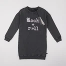 IKKS - robe gris - 8 ans