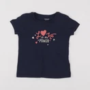 Vertbaudet - tee-shirt bleu - 3 ans