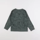 Vertbaudet - sweat vert - 6 ans