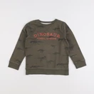 Vertbaudet - sweat vert - 6 ans
