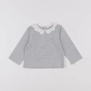 Jacadi - tee-shirt gris - 12 mois