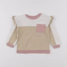 H&M - sweat beige - 12/18 mois