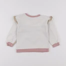 H&M - sweat beige - 12/18 mois