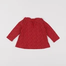 Petit Bateau - tee-shirt rouge - 6 mois