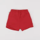 Vertbaudet - short rouge - 6 mois