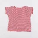 Petit Bateau - tee-shirt rouge - 12 mois