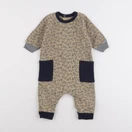 Petit Bateau - combinaison marron - 6 mois