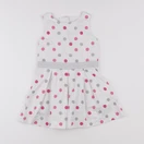 Vertbaudet - robe blanc - 4 ans