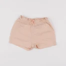 H&M - short orange - 3/6 mois