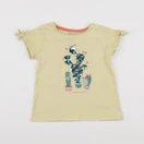 Vertbaudet - tee-shirt jaune - 3 ans