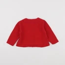 Boutchou - gilet rouge - 6 mois
