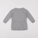 Vertbaudet - robe gris - 3 ans
