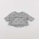 Boutchou - sweat gris - 1 mois