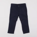 H&M - pantalon bleu - 18/24 mois