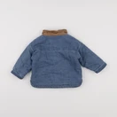 Vertbaudet - veste doublé bleu - 9 mois
