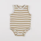 Vertbaudet - body beige - 12 mois