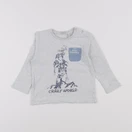 IKKS - tee-shirt bleu - 18 mois