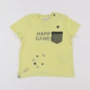 IKKS - tee-shirt jaune - 18 mois