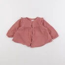 Vertbaudet - blouse rose - 9 mois