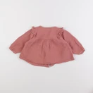 Vertbaudet - blouse rose - 9 mois