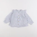Vertbaudet - blouse bleu - 12 mois