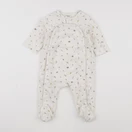 Tape à l'oeil - pyjama velours beige - 9 mois