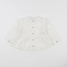 Tape à l'oeil - blouse blanc - 9 mois