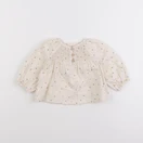 Vertbaudet - blouse beige - 6 mois