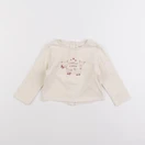 Vertbaudet - tee-shirt beige - 6 mois