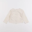Vertbaudet - tee-shirt beige - 6 mois