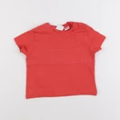 Zara - tee-shirt rouge - 6/9 mois