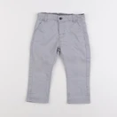 Vertbaudet - pantalon bleu - 12 mois