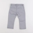 Vertbaudet - pantalon bleu - 12 mois