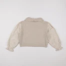 Monoprix - pull beige - 8 ans