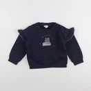 Vertbaudet - sweat bleu - 4 ans