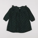 Vertbaudet - robe vert - 3 ans