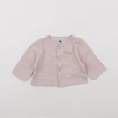 Petit Bateau - gilet rose - 6 mois