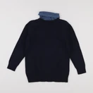 Vertbaudet - pull bleu - 8 ans