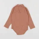 Petit Bateau - body à col rose - 24 mois