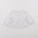 Tape à l'oeil - blouse blanc - 12 mois